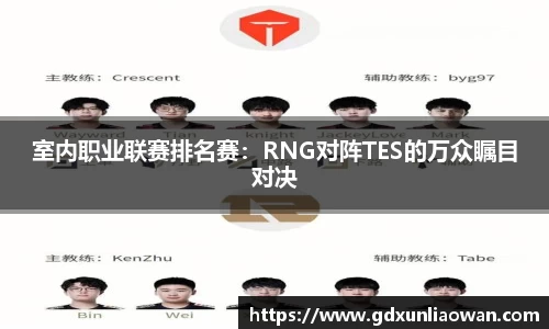 室内职业联赛排名赛：RNG对阵TES的万众瞩目对决