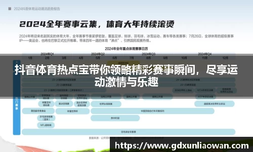 抖音体育热点宝带你领略精彩赛事瞬间，尽享运动激情与乐趣